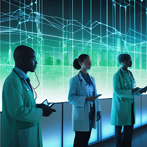 Doctors using a modular EHR platform customized for specialty care