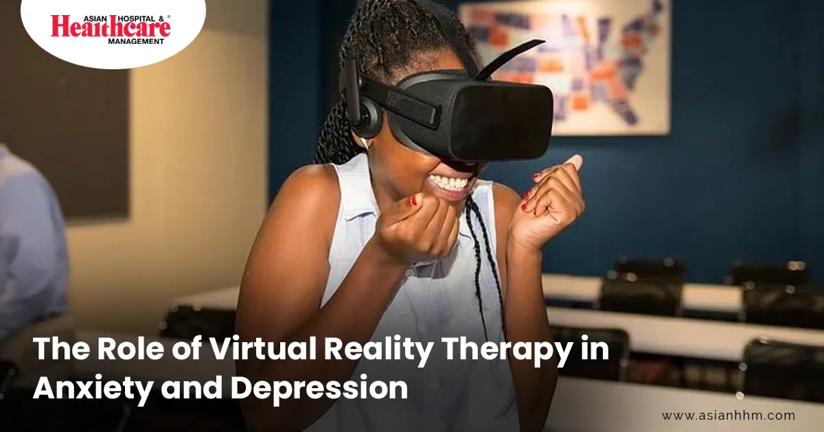 The Role of Virtual Reality Therapy in Anxiety and Depression