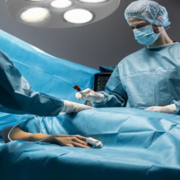 Diagram of common bariatric surgery procedures like sleeve gastrectomy and gastric bypass