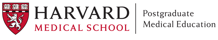 Harvard Medical School Postgraduate Medical Education Logo